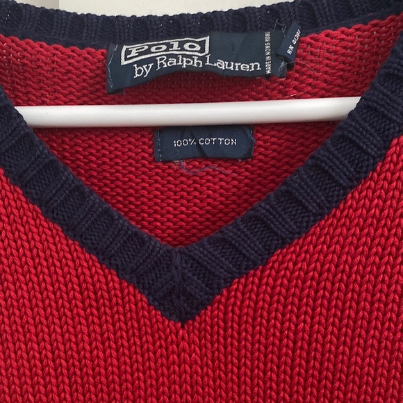 Polo Red Sleeveless Vest - Picture 5 of 5